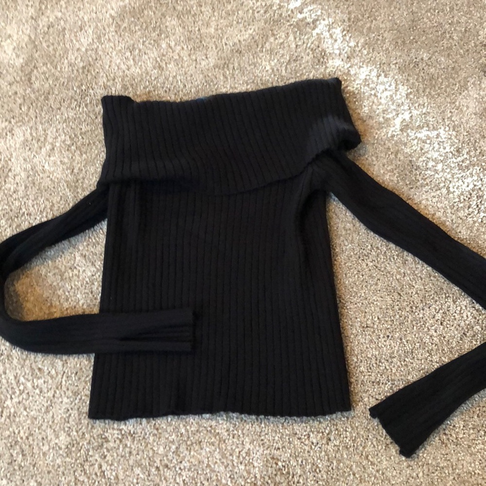 Lulus off shoulder sweater